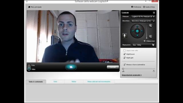 Recensione Webcam Logitech C920 e Videotest смотреть онлайн