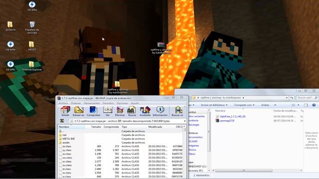 como intalar optifine con zanmap premiun o no premiun 1.7.2 by:tutoExxpress guzman смотреть онлайн