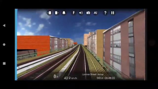 Hmmsim 2 Train Simulator - R30 Brown M Train Ride (From Metropolitan Ave-Broad Street) смотреть онлайн