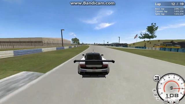 Race 07 | Lamborghini Gallardo GT3 at Sebring, 2:06.143 смотреть онлайн