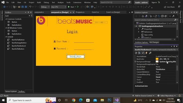 How to Create Modern login panel in window form using C# | Visual Studio Tutorials смотреть онлайн