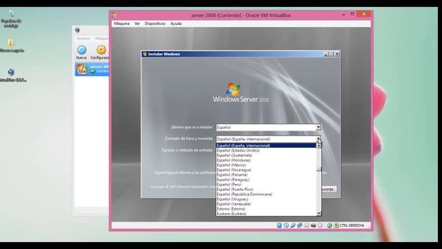 Instalar Windows Server 2008 en virtualBox смотреть онлайн