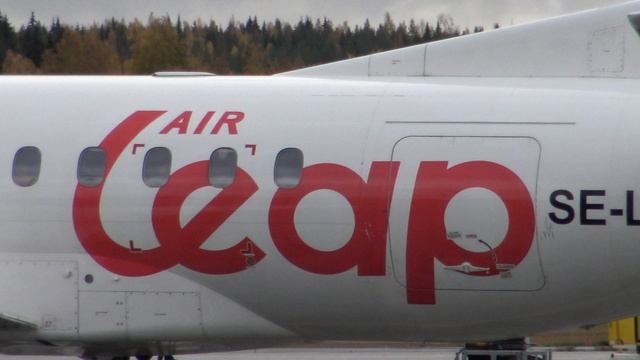 4K Air Leap Saab 340B SE-LJT At Tampere-Pirkkala смотреть онлайн