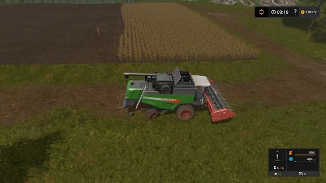 Żniwa słonecznikowe - Farming Simulator 17 (#15) | gameplay pl смотреть онлайн