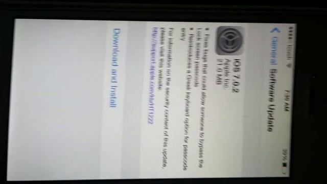 iOS 7.0.2 update Received!!.mp4 смотреть онлайн