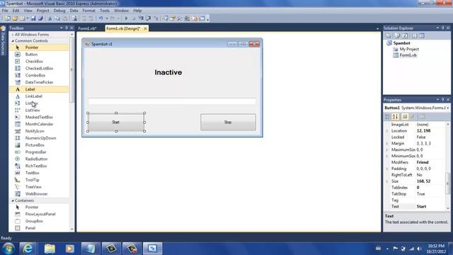 How to make a spambot in VB 2010 смотреть онлайн