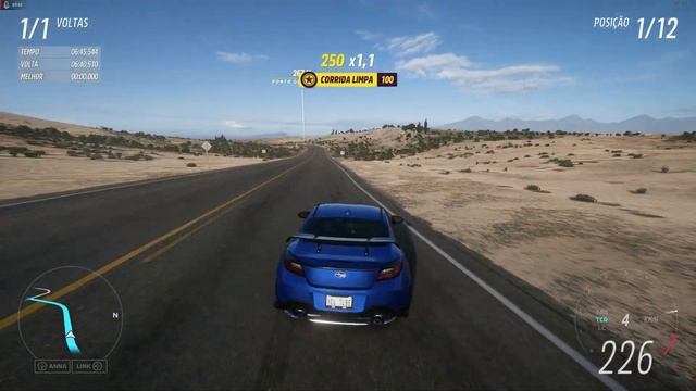 FORZA HORIZON 5 - TESTANDO SUBARO BRZ 2022 смотреть онлайн