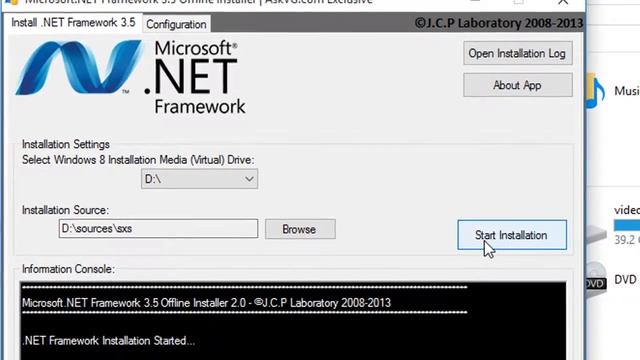 .Net framework 3.5 install offline in one mint смотреть онлайн