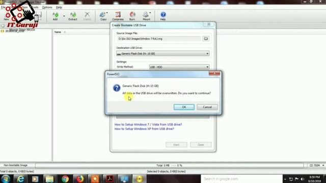 Create bootable pendrive with power iso смотреть онлайн