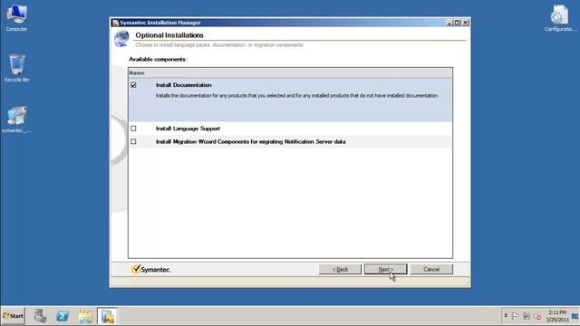 Symantec Installation Manager - Product Installation смотреть онлайн