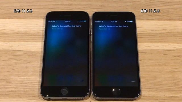 iPhone 6S : iOS 11.2.6 vs iOS 11.2.5 Speed Test Build 15D100 смотреть онлайн