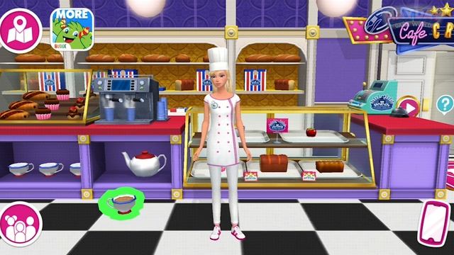 NEW CAFE UPDATE☕! | Barbie Dreamhouse Adventures 1061 | Budge Studios | Fun Kids Game | HayDay смотреть онлайн