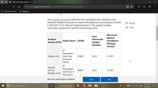 Fixit Update and Answers to Spectre and Meltdown security flaws for Intel Processors смотреть онлайн