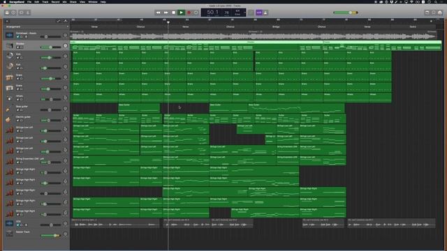 Portishead Roads recreated in Garage Band on Mac смотреть онлайн