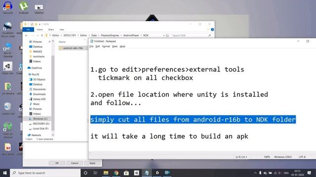 Unity IL2CPP Configuration Problem(Unable to locate Android NDK) SOLVED! смотреть онлайн