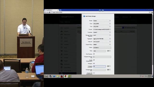 Bringing NetApp Data ONTAP & Apache Cloudstack Together - David La Motta смотреть онлайн
