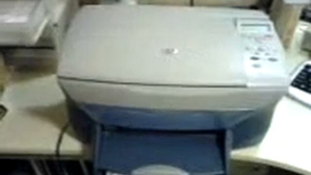 HP PSC 750 Test смотреть онлайн