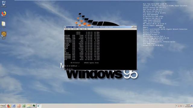 Installing Multitasking MS-DOS 4.00 on PCem смотреть онлайн