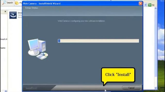 Procedure on how to install WC 057 C Steer Webcam in Windows XP смотреть онлайн