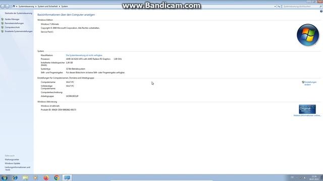 Windows 7 Ultimate Sp1 2011 German version en virtual machine parte 1 смотреть онлайн