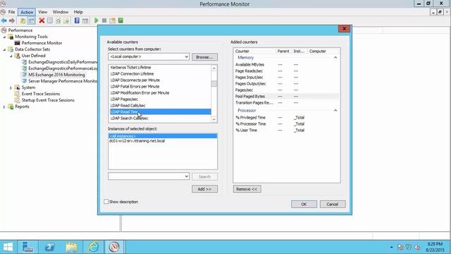 Exchange 2016 Part 5: Monitoring Performance Exchange Server смотреть онлайн