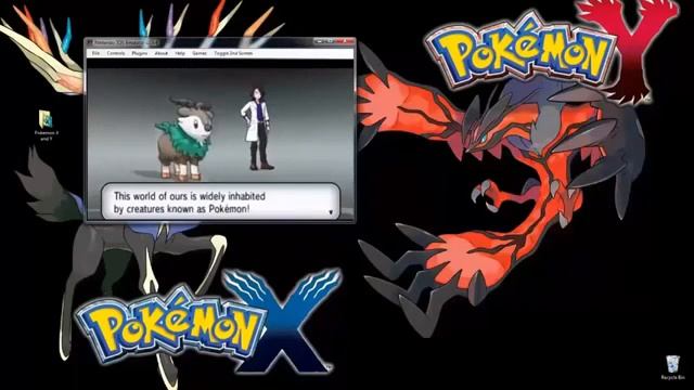 pokemon BIOS, Pokemon X and Y on PC 3DS Emulator смотреть онлайн