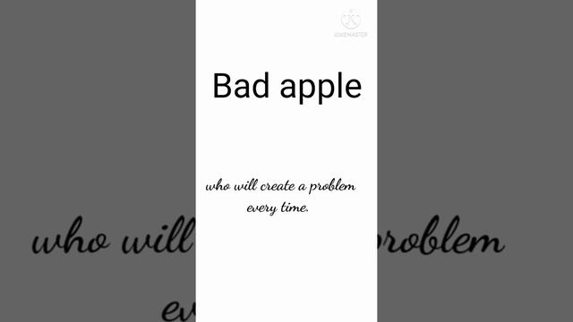 Bad apple meaning in telugu and english #shortMyDictionary смотреть онлайн