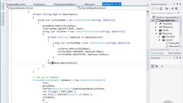 28 Using Expandable List Adapters смотреть онлайн
