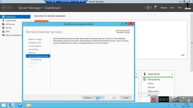 Server 2012-Terminal Service(Remote Desktop) смотреть онлайн