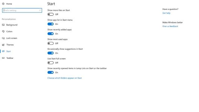 How to show select folder on start menu in Windows 10 смотреть онлайн