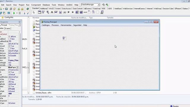 Curso Programación Visual con Delphi - Manejo de Formularios y Menús - Vídeo 8 смотреть онлайн