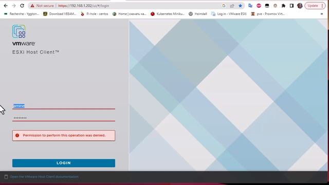 How to Add a local admin Account in VMware ESXI Host смотреть онлайн