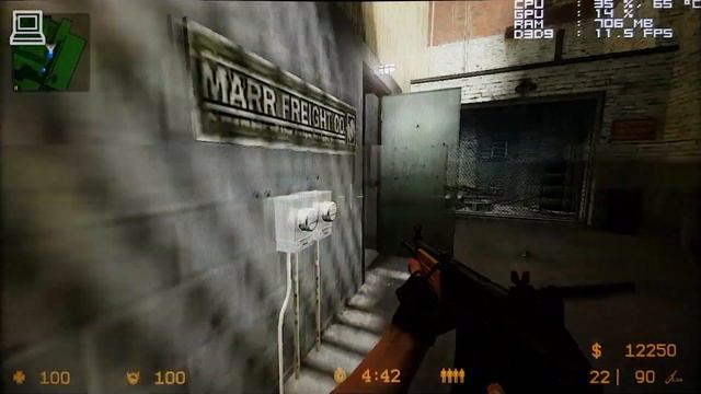 Counter-Strike Source Gameplay Intel Atom Z3735G (Windows Tablet) смотреть онлайн