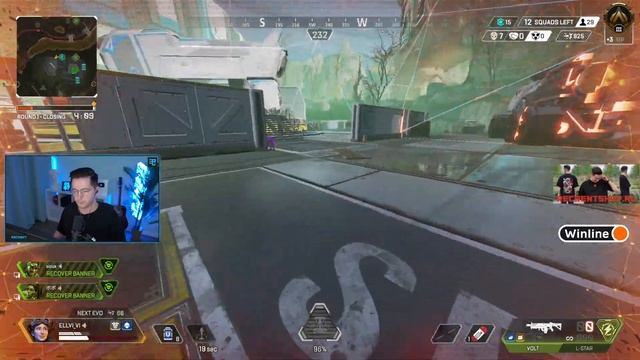 Recrent'a переиграли на золоте | Recrent Apex Legends смотреть онлайн