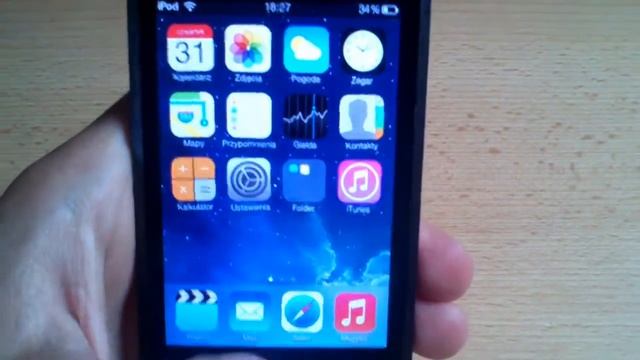 iPod Touch 1g iOS7 (Whited00r) смотреть онлайн