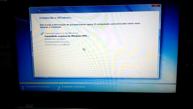 Instalando o Windows em notebook Samsung NP500P4C part 1 смотреть онлайн