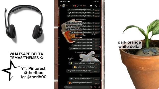 🤩🧝🏻♀️🧸WhatsApp Delta Themes | Temas WhatsApp Delta 2023 | #DELTAYOWA | @theriboo 🫶🏻 смотреть онлайн