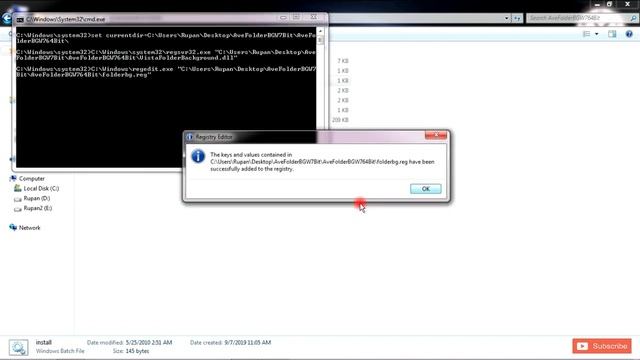 How to Change Folder background in windows 7,8,8.1,10 смотреть онлайн