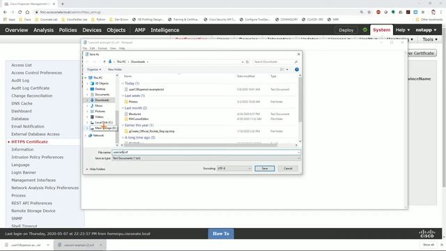 Cisco: Security - FMC 6.5 Enabling Client Authentication with Certificate смотреть онлайн