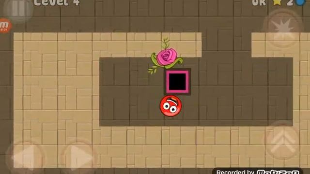 Прохождение уровня 4 в New Red Ball 2 смотреть онлайн