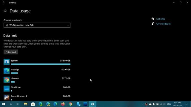 Windows 10 May October 2020 How to see app Data usage and set a data limit смотреть онлайн