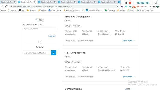 Internshala Internship Kit Free | Career Starter Internships is LIVE Now | No Experience Required смотреть онлайн