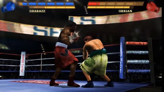 Fight Night Round 3 PSP Unified Title Corner Stoppage TKO. (Shamal "The Sandman" Shabazz Vs O'Brian смотреть онлайн