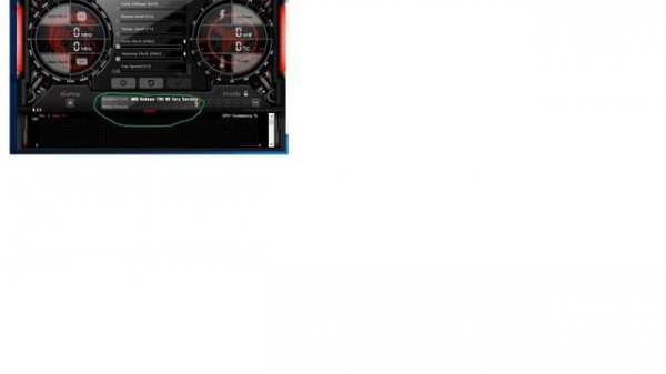 Why does MSI afterburner grey out the values for voltage, Temp, Core clock, memory clock etc?