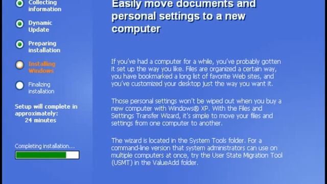 Installing Windows XP Professional смотреть онлайн