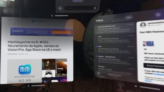 VALE A PENA ?!?!? MINHAS PRIMEIRAS IMPRESSÕES SOBRE O APPLE VISION PRO смотреть онлайн
