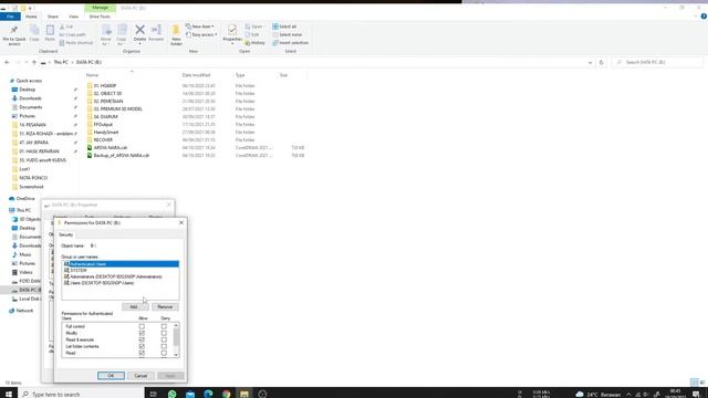 Cara Mengatasi Error Sharing File Pada Windows 10 8 7 You Do Not Have Permission To Access смотреть онлайн