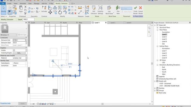 #4A HOW TO CREATE WINDOW FAMILY | ROOFLESS DUPLEX | REVIT 2024 смотреть онлайн