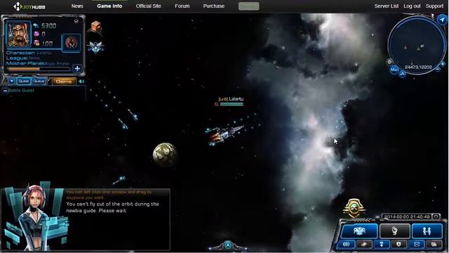 Siege on Stars first 10 minutes gameplay. browser MMORPG смотреть онлайн