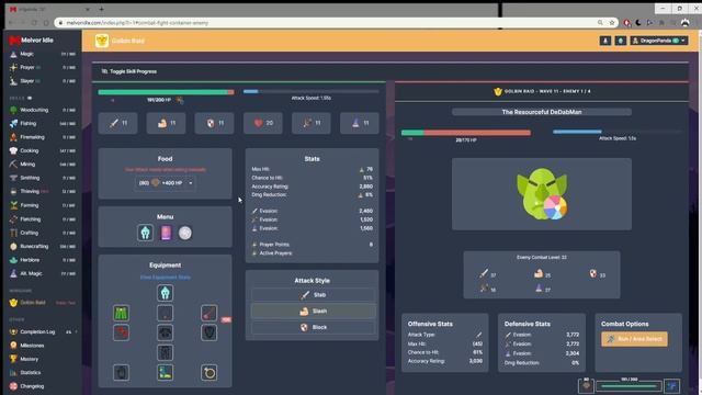 Melvor Idle Goblin Raid смотреть онлайн